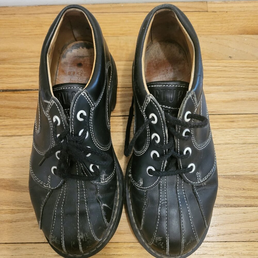 John Fluevog Lace Up Shoes